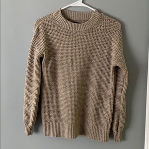 American Eagle tan sweater